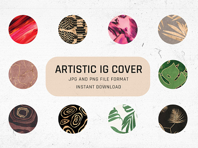 Free Download Artistic Instagram Highlight Covers instagram story