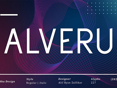 Alveru Sans Serif Font