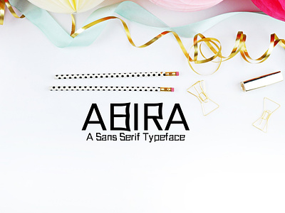 Abira Sans Serif Typeface - Free Download ( Limitied Time Offer) clean colorful corporate creative design extended font illustration modern unique wedding