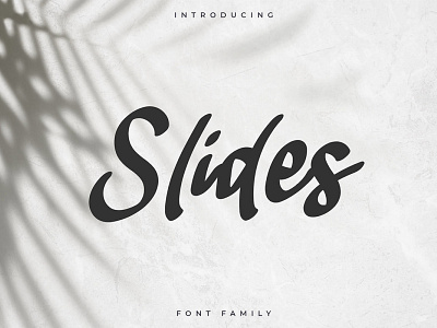 Slides Script Font Free Download creative design font fonts modern typeface writing