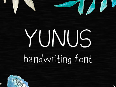 Free Yunus Handwriting Font