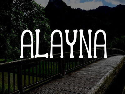 Alayna Free Handmade Font