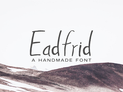 Free Eadrifd Handmade Font