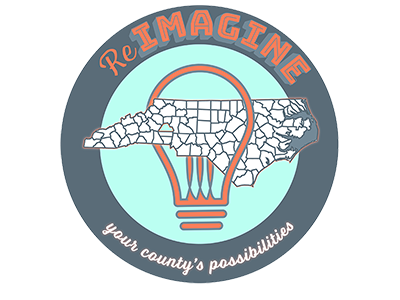 2018 NCACC Annual Conference Theme - Logo 1 conference counties county light bulb local government north carolina reimagine theme