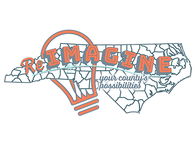 2018 NCACC Annual Conference Theme - Logo 2 conference counties county light bulb local government north carolina reimagine theme