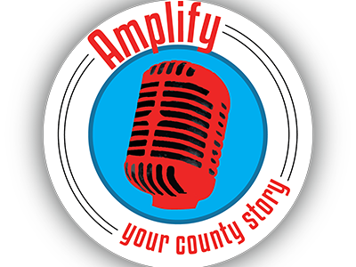NCACC Annual Conference Branding 2017 amplify conference counties county local government microphone north carolina retro theme