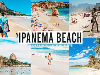 Free Ipanema Beach Mobile & Desktop Lightroom Presets adobe lightroom blogger cinematic clean collection desktop preset edit film filter instagram jpg life style lifestyle luxury mobile presets old photography portrait premium