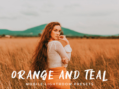 Free Orange and Teal Mobile Lightroom Presets