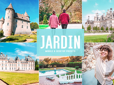 Free Jardin Mobile & Desktop Lightroom Presets branding design design art desktop design download dribbble dribbble best shot free freebie illustration lightroom presets mobile photography presets ui ux wedding presets