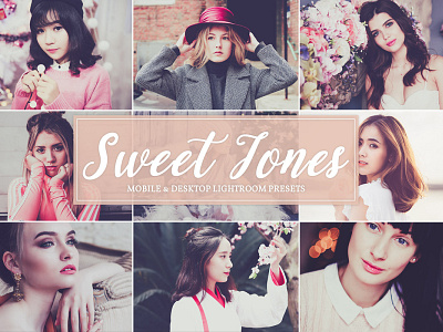 Free Sweet Tones Mobile & Desktop Lightroom Preset branding design design art desktop design download dribbble dribbble best shot free freebie illustration lightroom presets mobile photography presets ui ux wedding presets