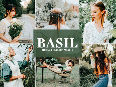 Free Basil Mobile & Desktop Lightroom Presets