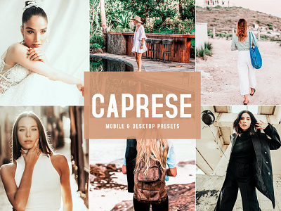 Free Caprese Mobile & Desktop Lightroom Presets wedding presets