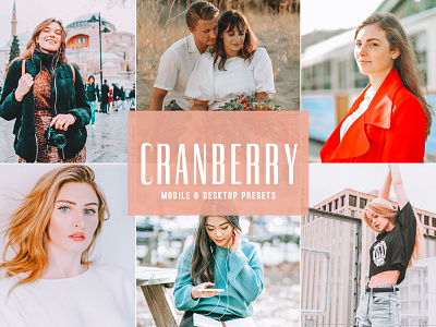 Free Cranberry Mobile & Desktop Lightroom Presets wedding presets