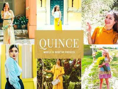 Free Quince Mobile & Desktop Lightroom Presets wedding presets