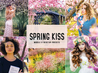 Free Spring Kiss Mobile & Desktop Lightroom Presets wedding presets