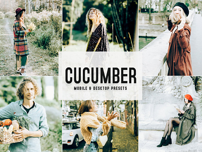 Free Cucumber Mobile & Desktop Lightroom Presets wedding presets