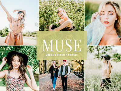 Free Muse Mobile & Desktop Lightroom Presets