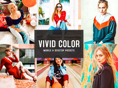 Free Vivid Color Mobile & Desktop Lightroom Presets