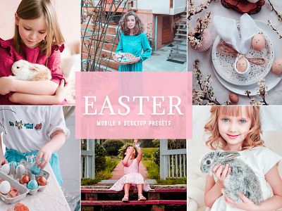 Free Easter Mobile & Desktop Lightroom Presets wedding presets