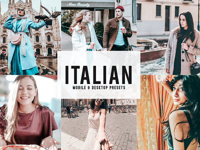 Free Italian Mobile & Desktop Lightroom Presets wedding presets