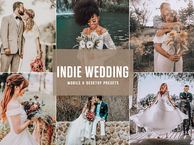 Free Indie Wedding Mobile & Desktop Lightroom Presets wedding presets