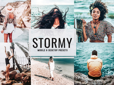 Free Stormy Mobile & Desktop Lightroom Presets wedding presets