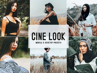 Free Cine Look Mobile & Desktop Lightroom Presets wedding presets