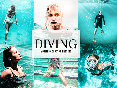 Free Diving Mobile & Desktop Lightroom Presets wedding presets