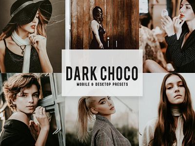 Free Dark Choco Mobile & Desktop Lightroom Presets wedding presets