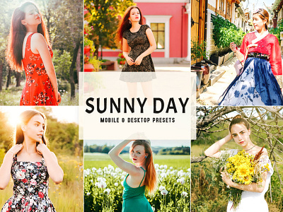 Free Sunny Day Mobile & Desktop Lightroom Presets wedding presets