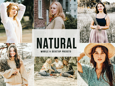 Free Natural Mobile & Desktop Lightroom Presets wedding presets