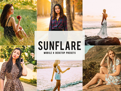 Free Sunflare Mobile & Desktop Lightroom Presets wedding presets