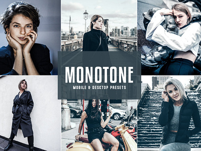 Free Monotone Mobile & Desktop Lightroom Presets wedding presets