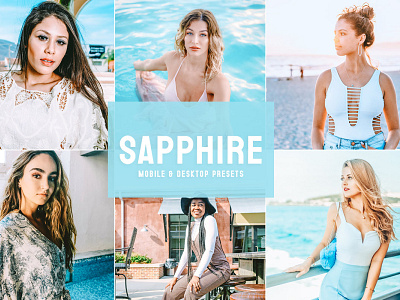 Free Sapphire Mobile & Desktop Lightroom Presets wedding presets