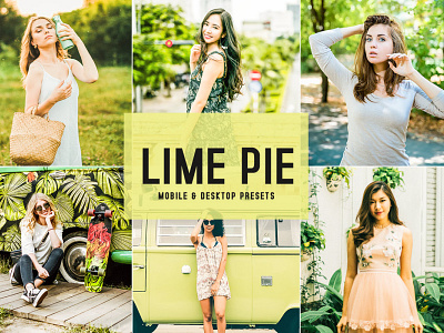 Free Lime Pie Mobile & Desktop Lightroom Presets