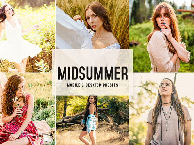 Free Midsummer Mobile & Desktop Lightroom Presets wedding presets