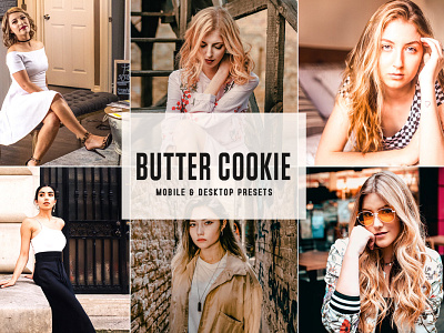 Free Butter Cookie Mobile & Desktop Lightroom Presets