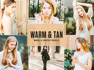 Free Warm & Tan Mobile & Desktop Lightroom Presets wedding presets