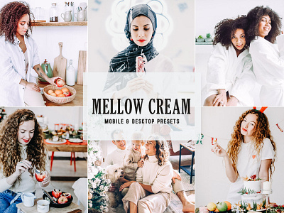 Free Mellow Cream Mobile & Desktop Lightroom Presets wedding presets