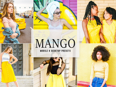 Free Mango Mobile & Desktop Lightroom Presets wedding presets