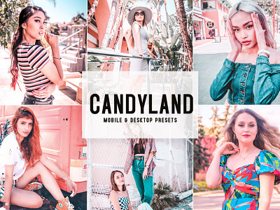 Free Candyland Mobile & Desktop Lightroom Presets wedding presets