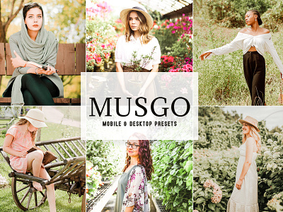 Free Musgo Mobile & Desktop Lightroom Presets wedding presets