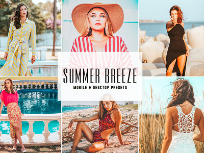 Free Summer Breeze Mobile & Desktop Lightroom Presets wedding presets