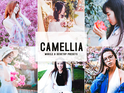 Free Camellia Mobile & Desktop Lightroom Presets wedding presets