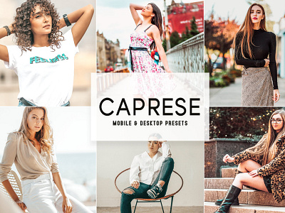 Free Caprese Mobile & Desktop Lightroom Presets V2 wedding presets