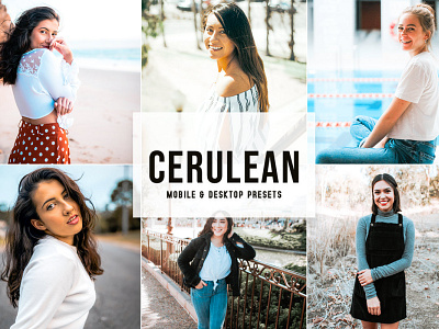 Free Cerulean Mobile & Desktop Lightroom Presets wedding presets