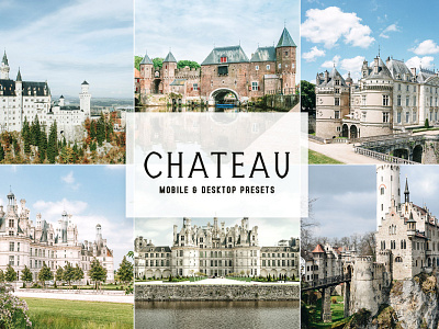 Free Chateau Mobile & Desktop Lightroom Presets wedding presets