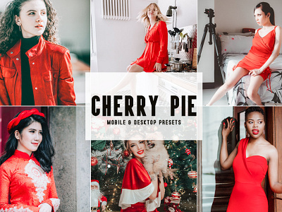 Free Cherry Pie Mobile & Desktop Lightroom Presets wedding presets