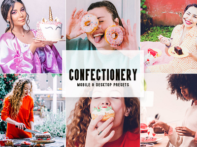 Free Confectionery Mobile & Desktop Lightroom Presets