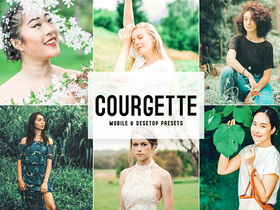 Free Courgette Mobile & Desktop Lightroom Presets